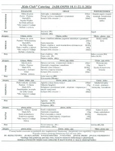 jadłospis 18.11.-22.11.2024